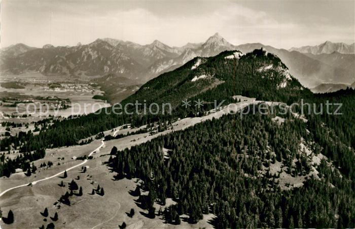 Pfronten Ostallgaeu Bayern Burgruine Burg Gaststaette Cafe Falkenstein Fliegerau