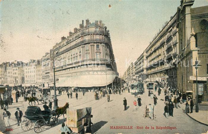 Marseille Bouches-du-Rhone Rue de la Republique