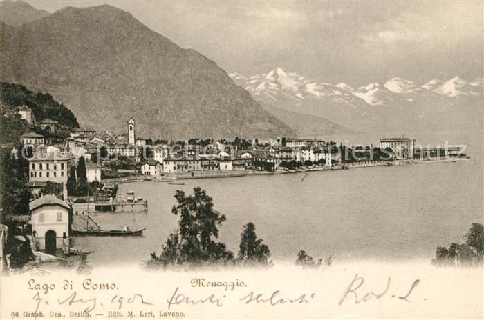 Menaggio Lago di Como Panorama