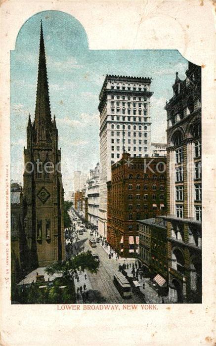 New York City Lower Broadway