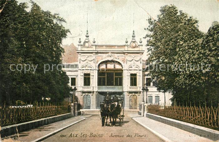 Aix-les-Bains Avenue des Fleurs