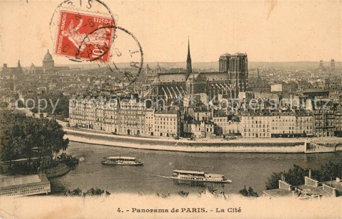 Paris Panorama La Cite