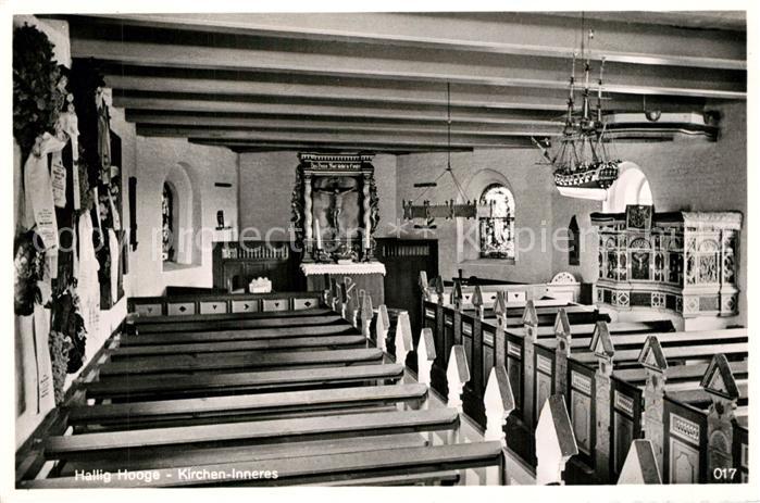 Hallig Hooge Kirche Altarraum