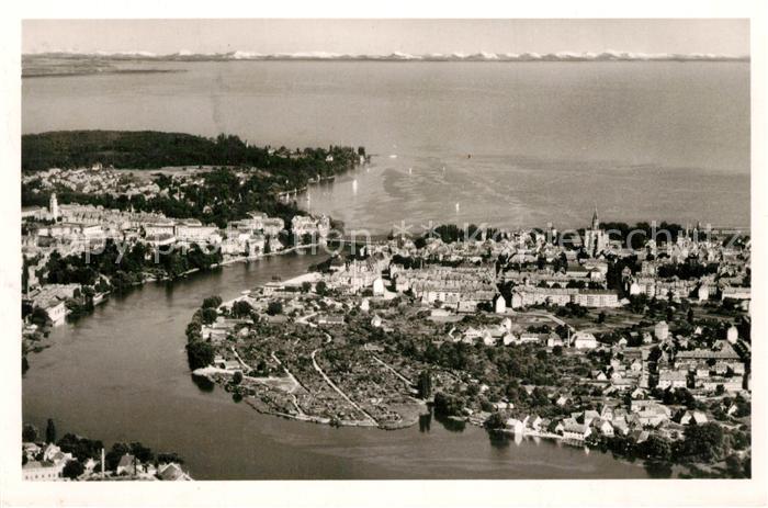 Konstanz Bodensee Fliegeraufnahme