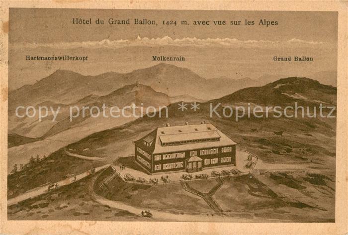 Hartmannswillerkopf Hotel du Grand Ballon