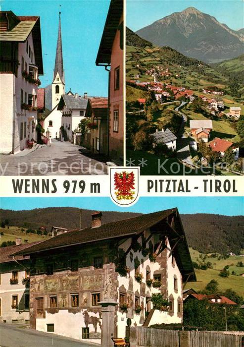 Pitztal Kirche Stadtpanorama