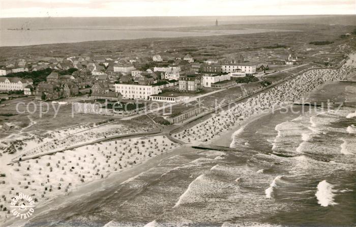 Wangerooge Nordseebad Fliegeraufnahme