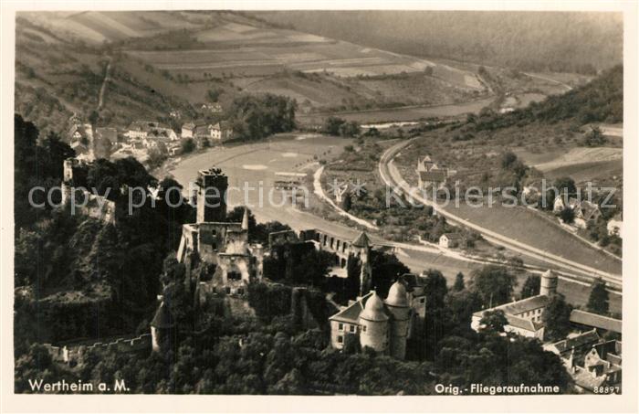 Wertheim Main Fliegeraufnahme