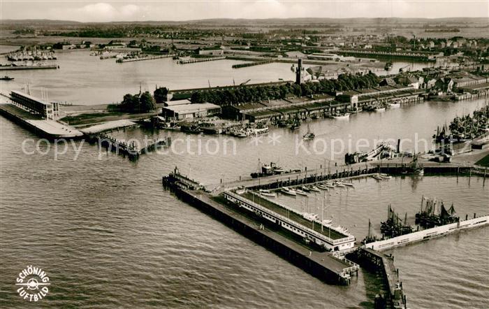 Cuxhaven Nordseebad Fliegeraufnahme mit Steubenhoeft