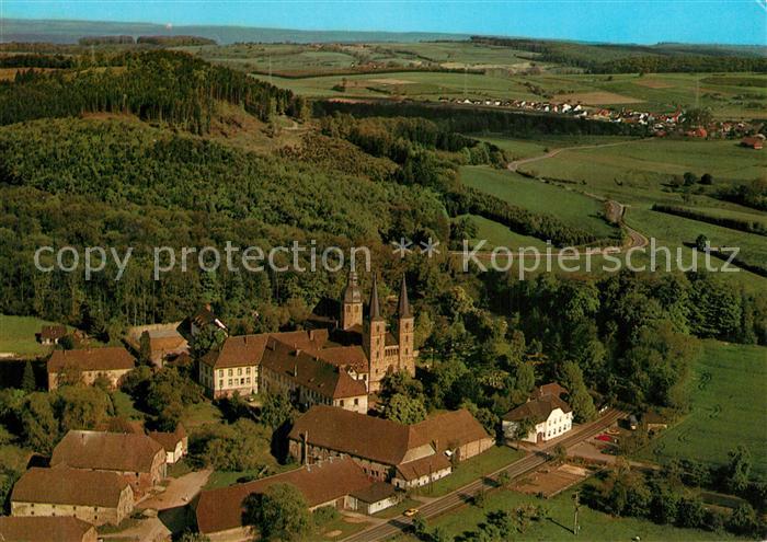 Marienmuenster Ehem Abteikirche Fliegeraufnahme