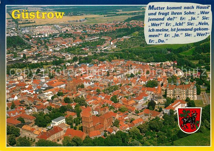 Guestrow Mecklenburg Vorpommern Fliegeraufnahme