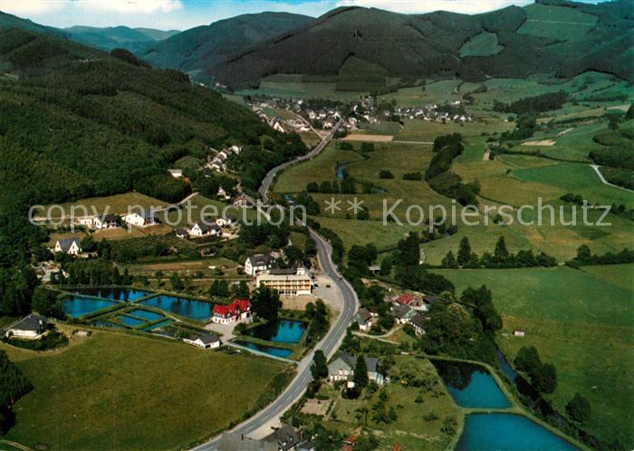 Gleierbrueck Fliegeraufnahme mit Gasthof Pieper