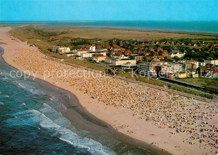 Wangerooge Nordseebad Fliegeraufnahme
