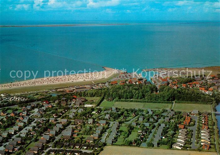 Neuharlingersiel Feriensiedlung Fliegeraufnahme