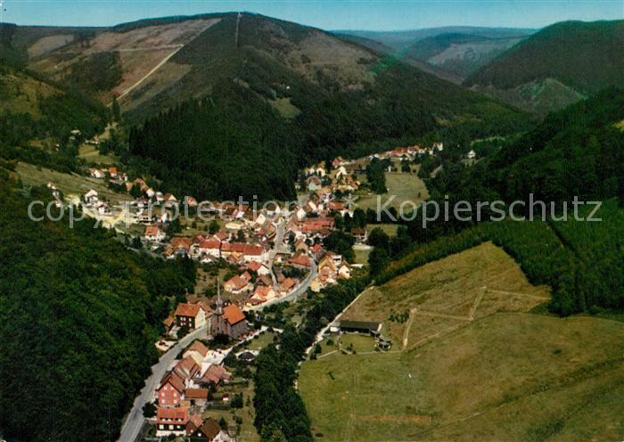 Herzberg Harz Sieber Fliegeraufnahme