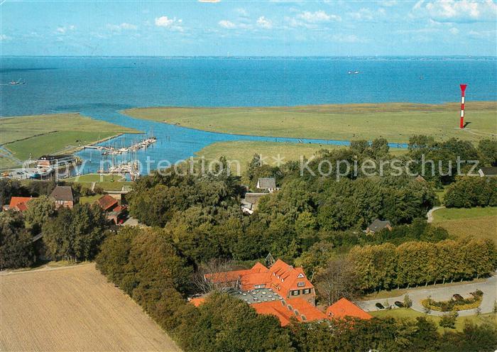 Otterndorf Niederelbe Fliegeraufnahme mit Jugendherberge
