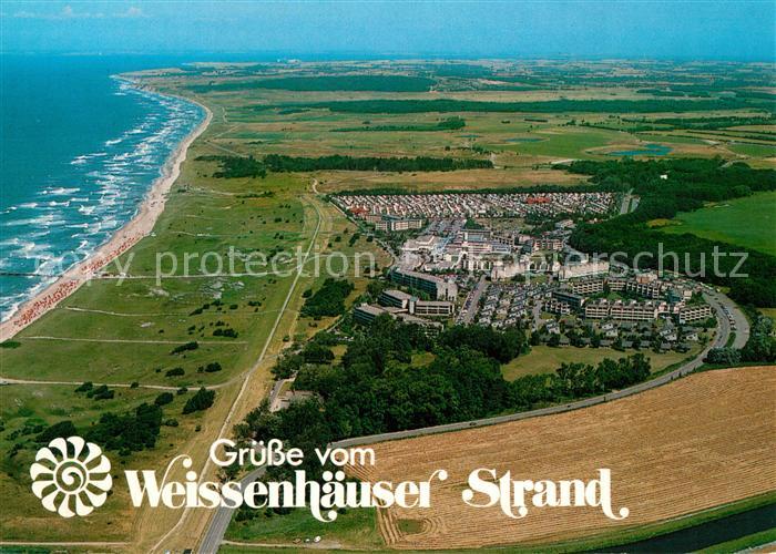 Weissenhaeuser Strand Fliegeraufnahme