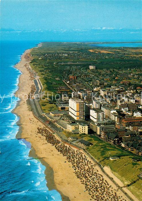 Westerland Sylt Fliegeraufnahme