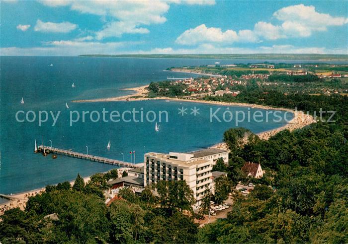 Timmendorfer Strand Von Oven Kurhotel Seeschloesschen und Kurhaus Hotel Fliegera