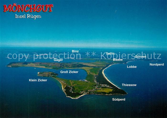 Moenchgut Ruegen Fliegeraufnahme