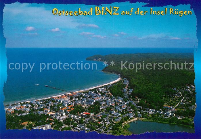 Binz Ruegen Fliegeraufnahme