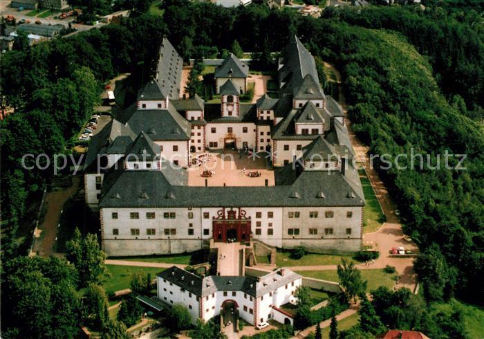 Augustusburg Schloss Fliegeraufnahme