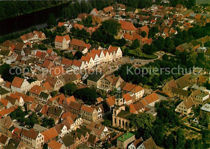Friedrichstadt Eider Fliegeraufnahme