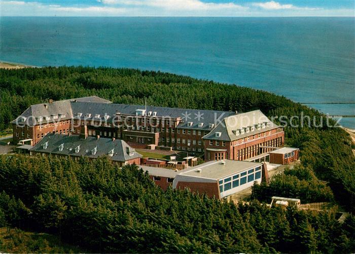 Insel Foehr Sanatorium Utersum BfA Fliegeraufnahme