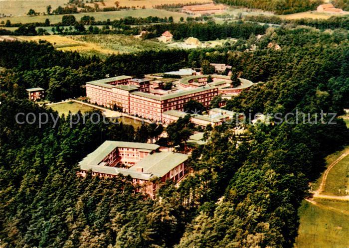 Bad Bramstedt Sol und Moorbad Neues Kurhaus Fliegeraufnahme