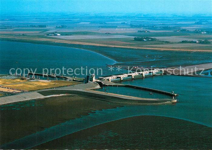 Eidersperrwerk Fliegeraufnahme