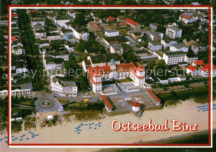 Binz Ruegen Fliegeraufnahme