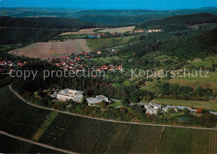 Loewenstein Fliegeraufnahme mit Ev Tagungsstaette Loewenstein