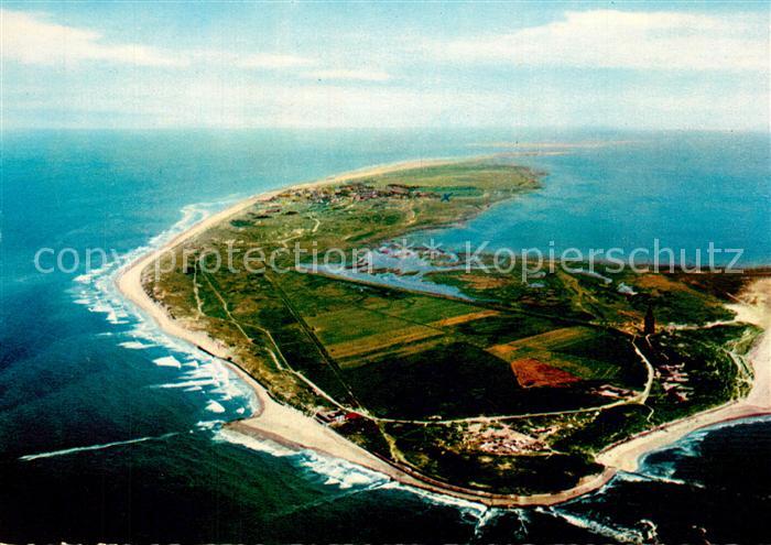 Wangerooge Nordseebad Fliegeraufnahme