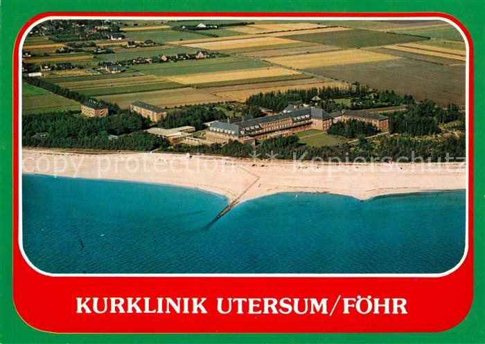 Insel Foehr Kurklinik Utersum Fliegeraufnahme
