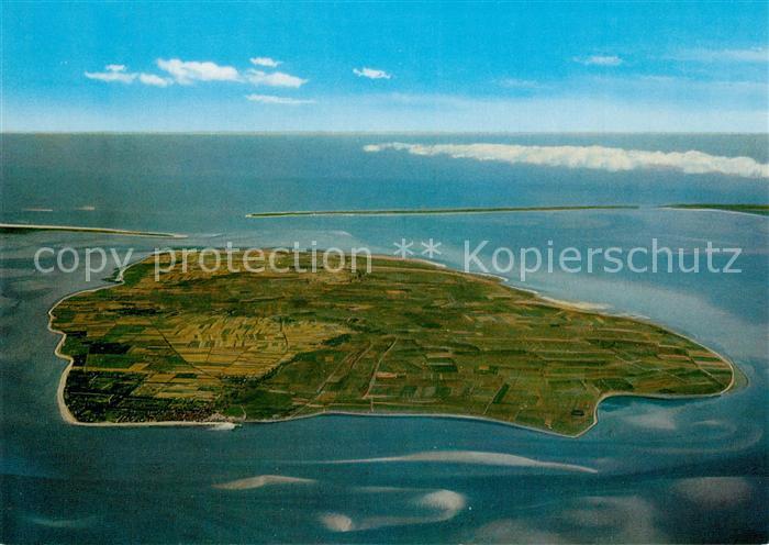 Insel Foehr Fliegeraufnahme