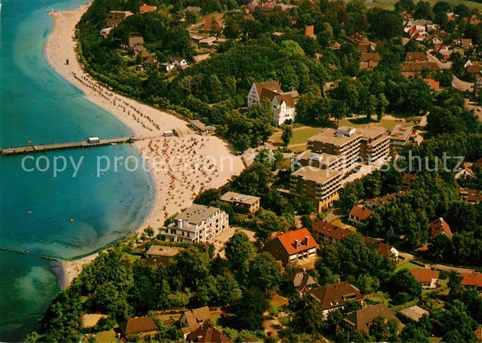 Gluecksburg Ostseebad Fliegeraufnahme