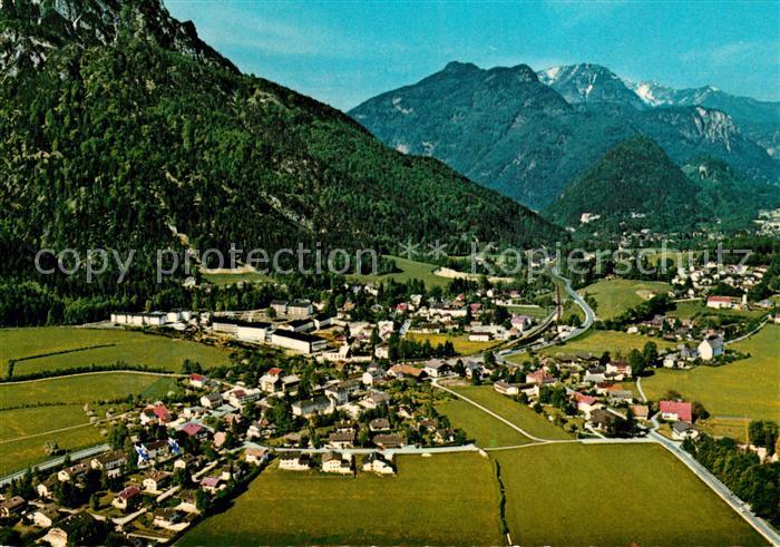 Bayerisch Gmain Fliegeraufnahme mit Muellnerorn und Ristfeuchthorn