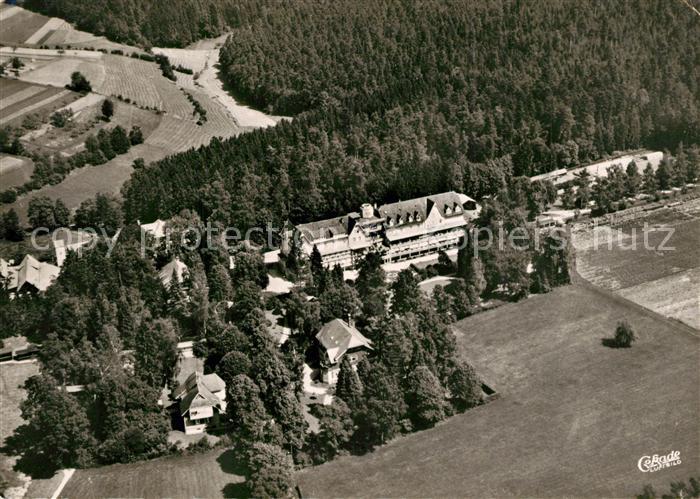 Schoemberg Freudenstadt Waldsanatorium Schoemberg Fliegeraufnahme