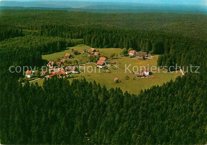 Zwieselberg Freudenstadt Tannenhof und Waldfrieden Fliegeraufnahme