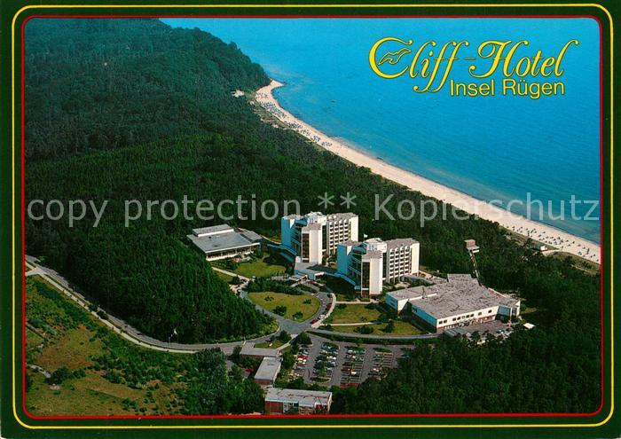 Ruegen Cliff Hotel Fliegeraufnahme