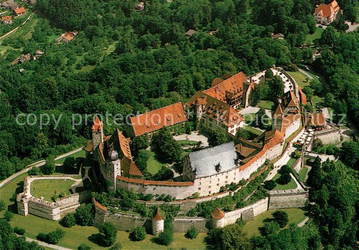 Coburg Veste Coburg Fliegeraufnahme