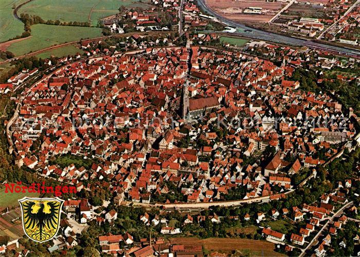 Noerdlingen Fliegeraufnahme