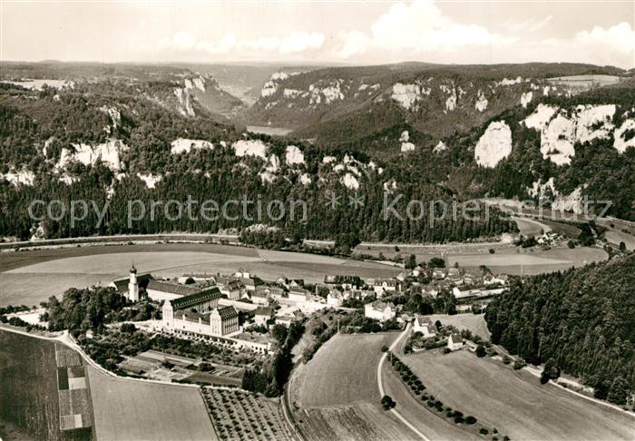 Beuron Donautal Erzabtei Beuron Fliegeraufnahme