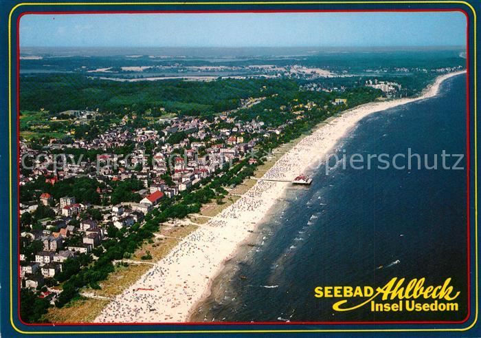 Ahlbeck Ostseebad Fliegeraufnahme