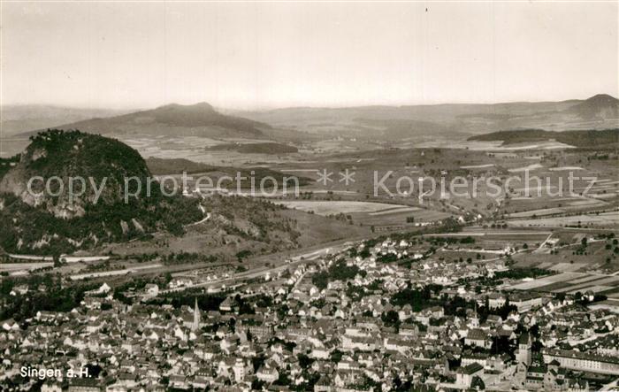 Singen Hohentwiel Fliegeraufnahme