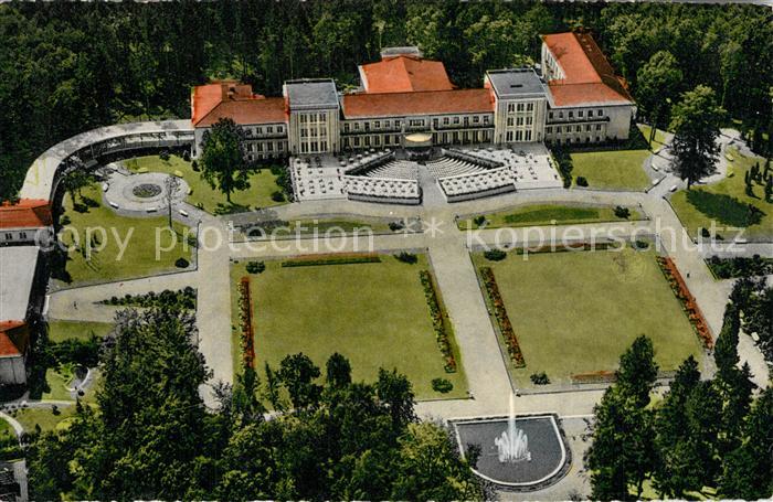 Bad Lippspringe Fliegeraufnahme Kaiser Karls Park Kurhaus