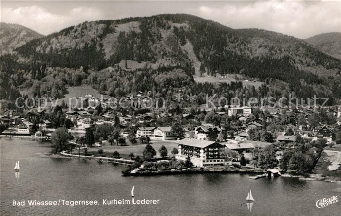 Bad Wiessee Fliegeraufnahme Kurheim Lederer