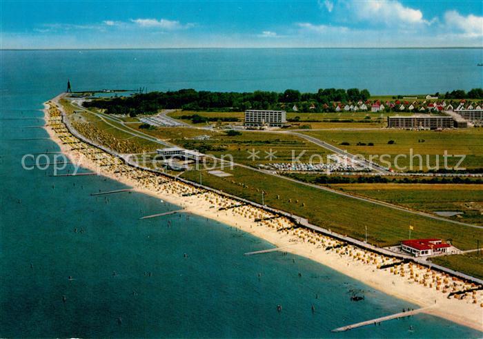 Cuxhaven Nordseebad Fliegeraufnahme