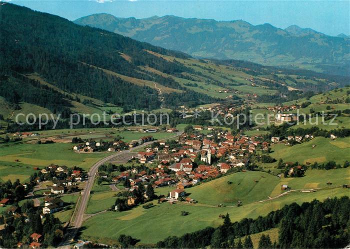 Hindelang Fliegeraufnahme Vorderhindelang