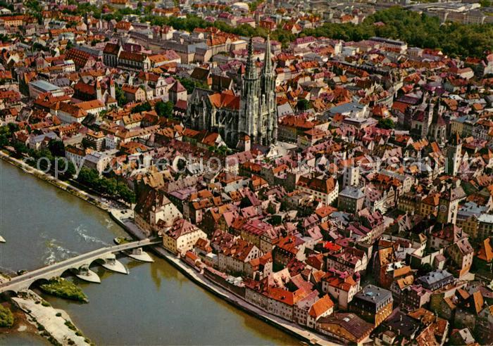 Regensburg Fliegeraufnahme